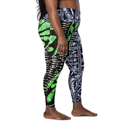 Ajike Crossover leggings with pockets