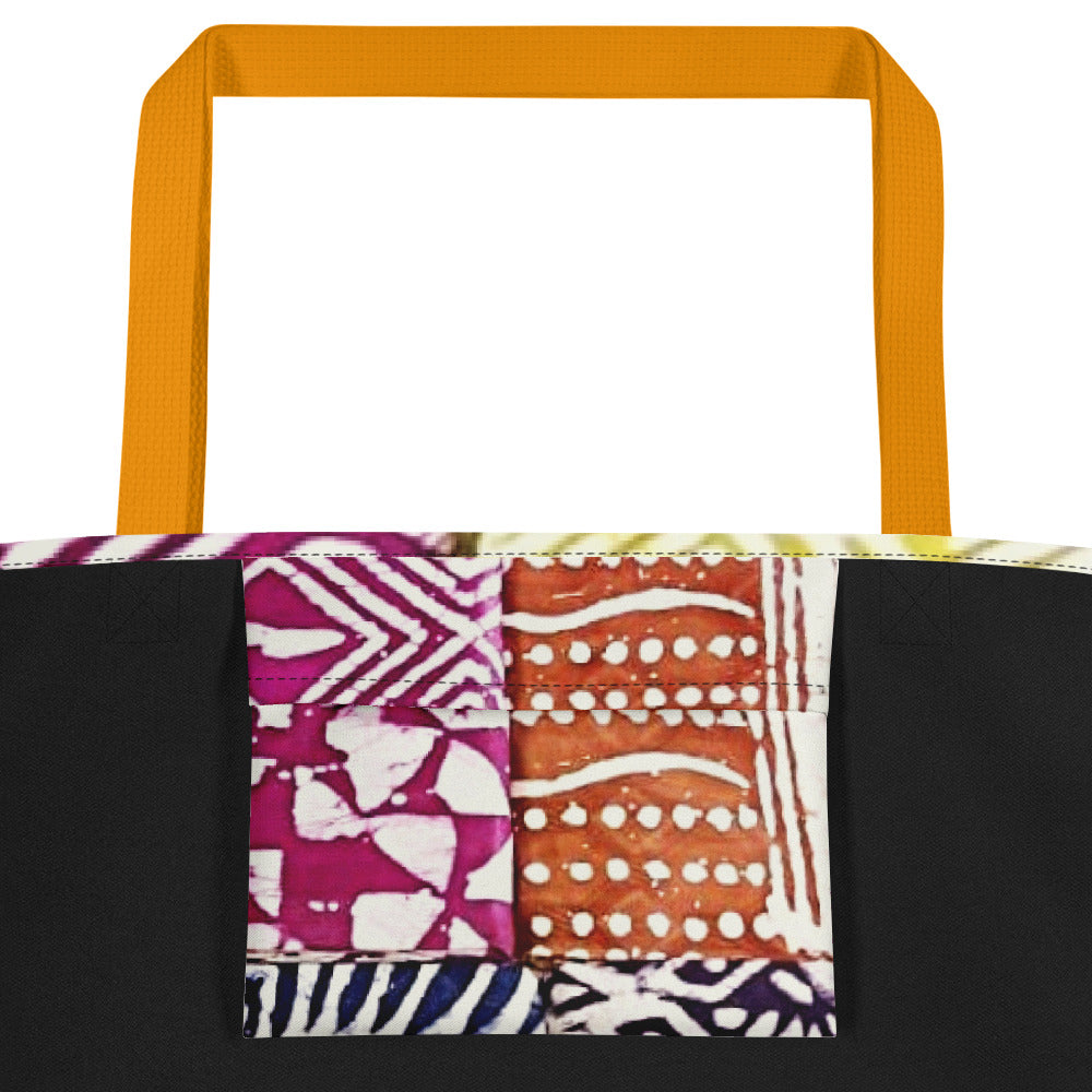 Mai Print Large Tote Bag