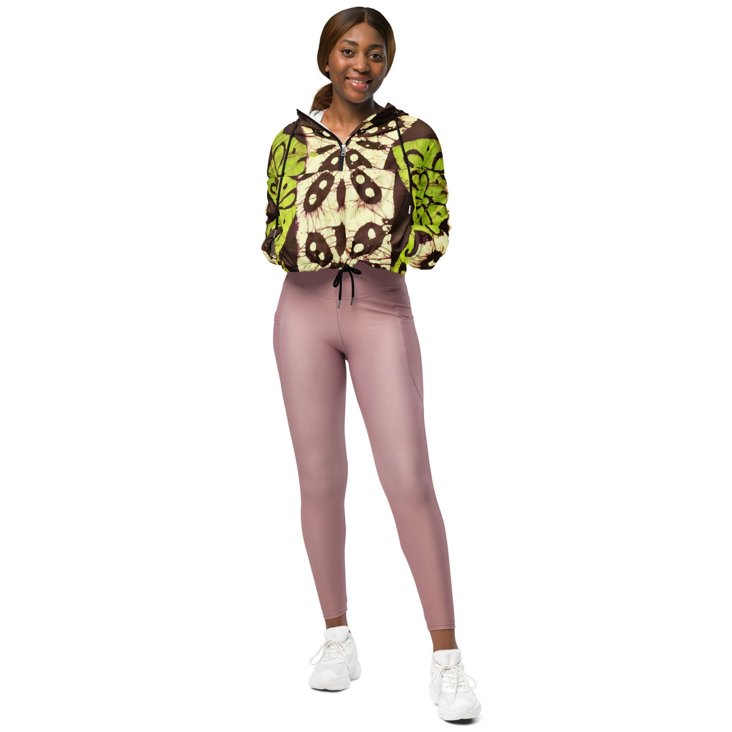 Mojisola cropped windbreaker