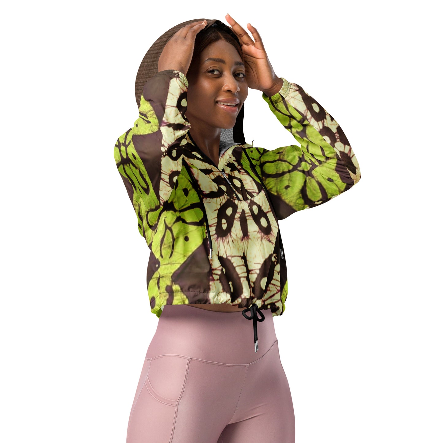 Mojisola cropped windbreaker