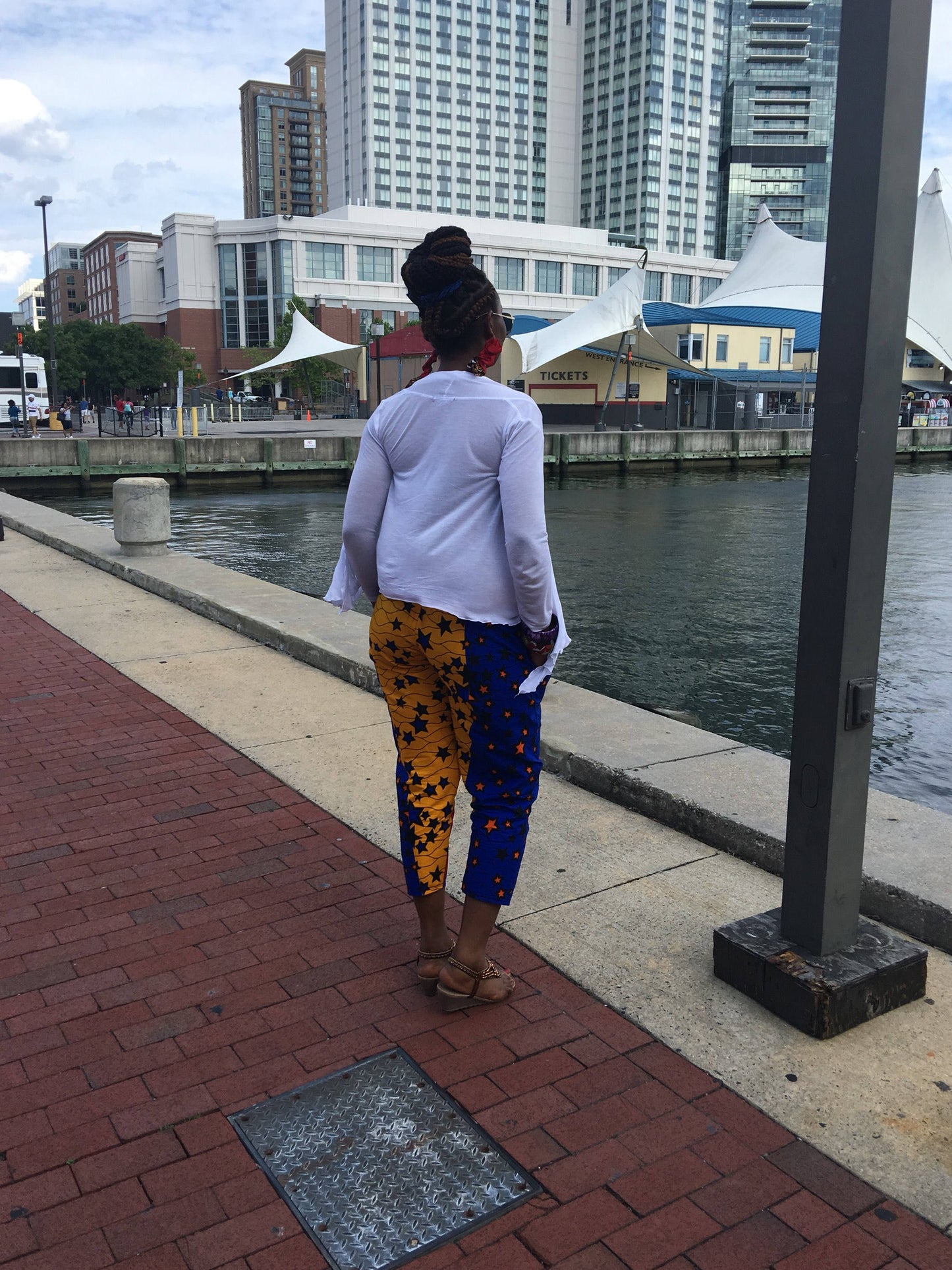 Simple yet Unique Batik crop tube top, Batik top, Ethic fabric, 100% Wax, Batik crop top