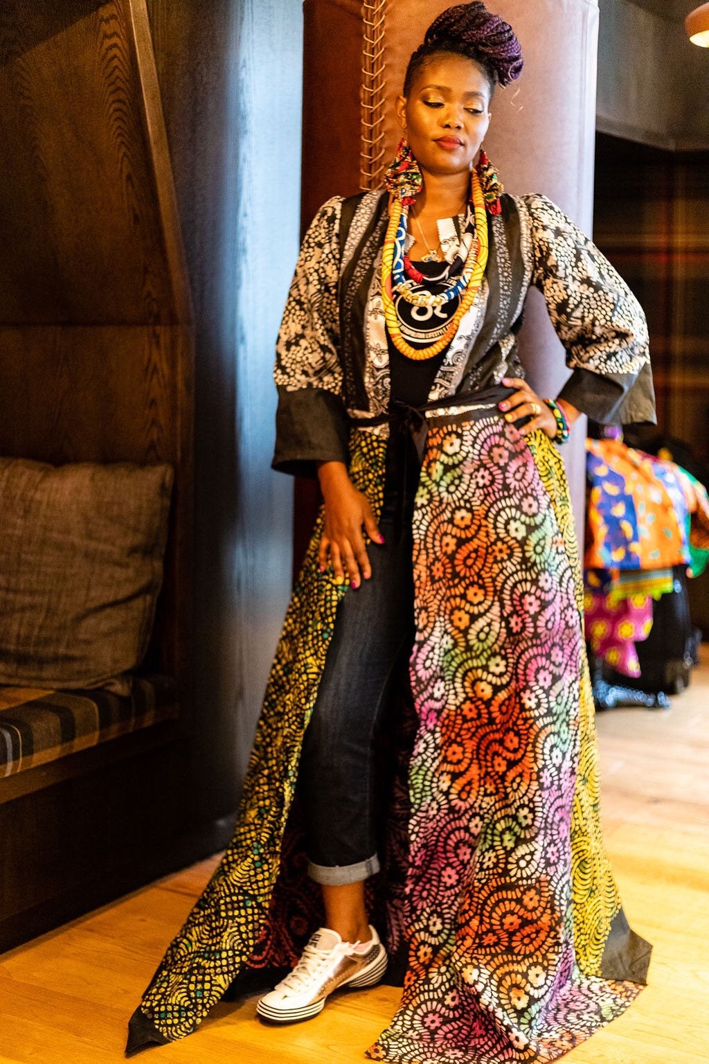 SpiceAngel Adire/batik duster