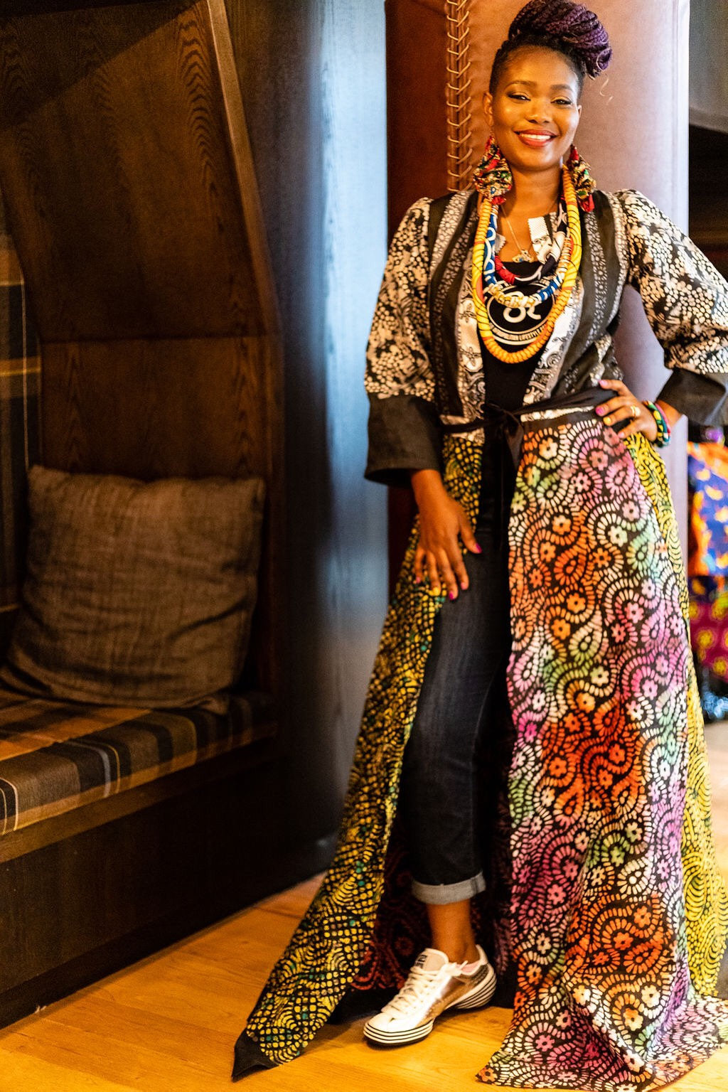 SpiceAngel Adire/batik duster