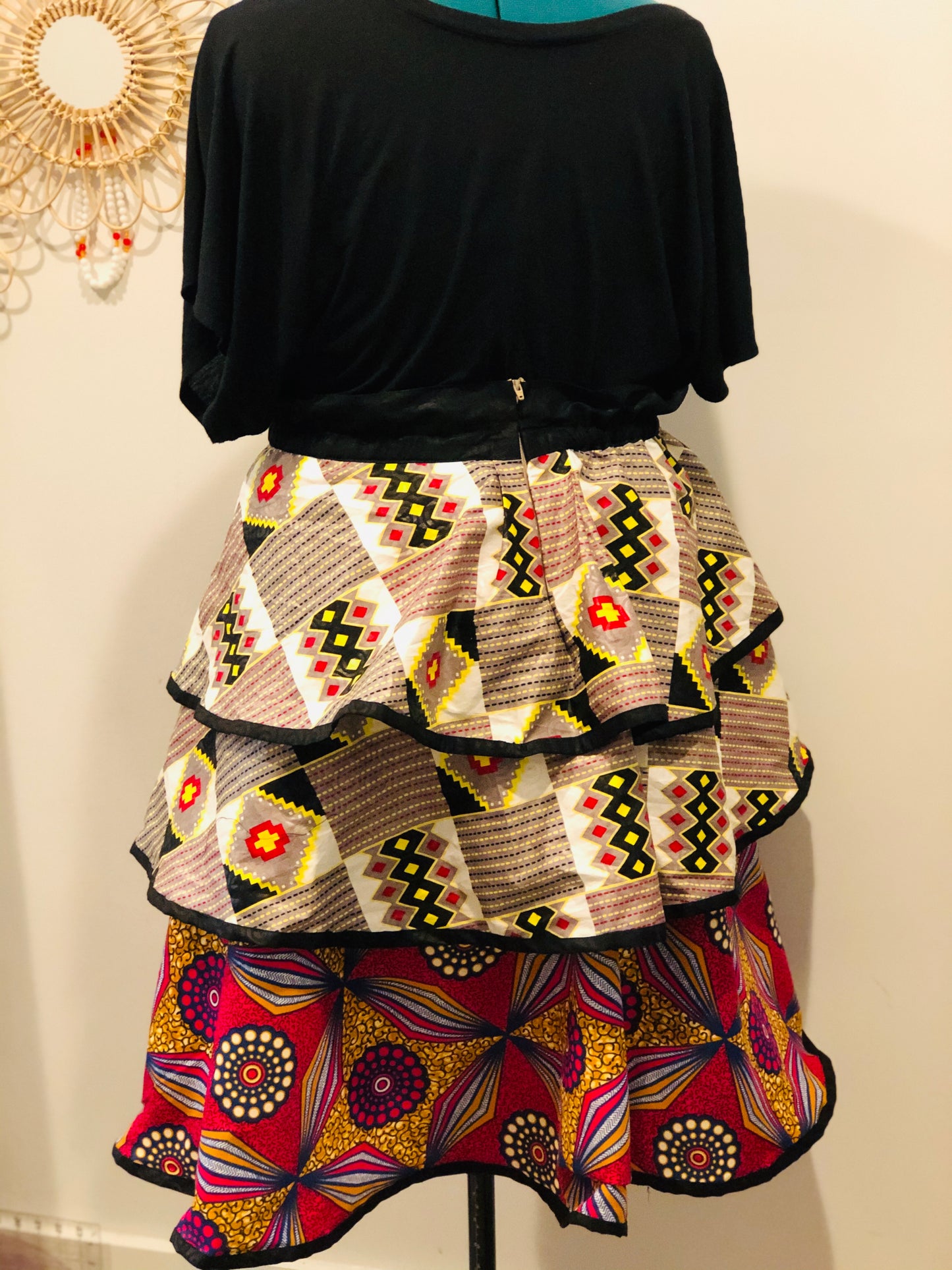 Poet Asymmetry Skirt