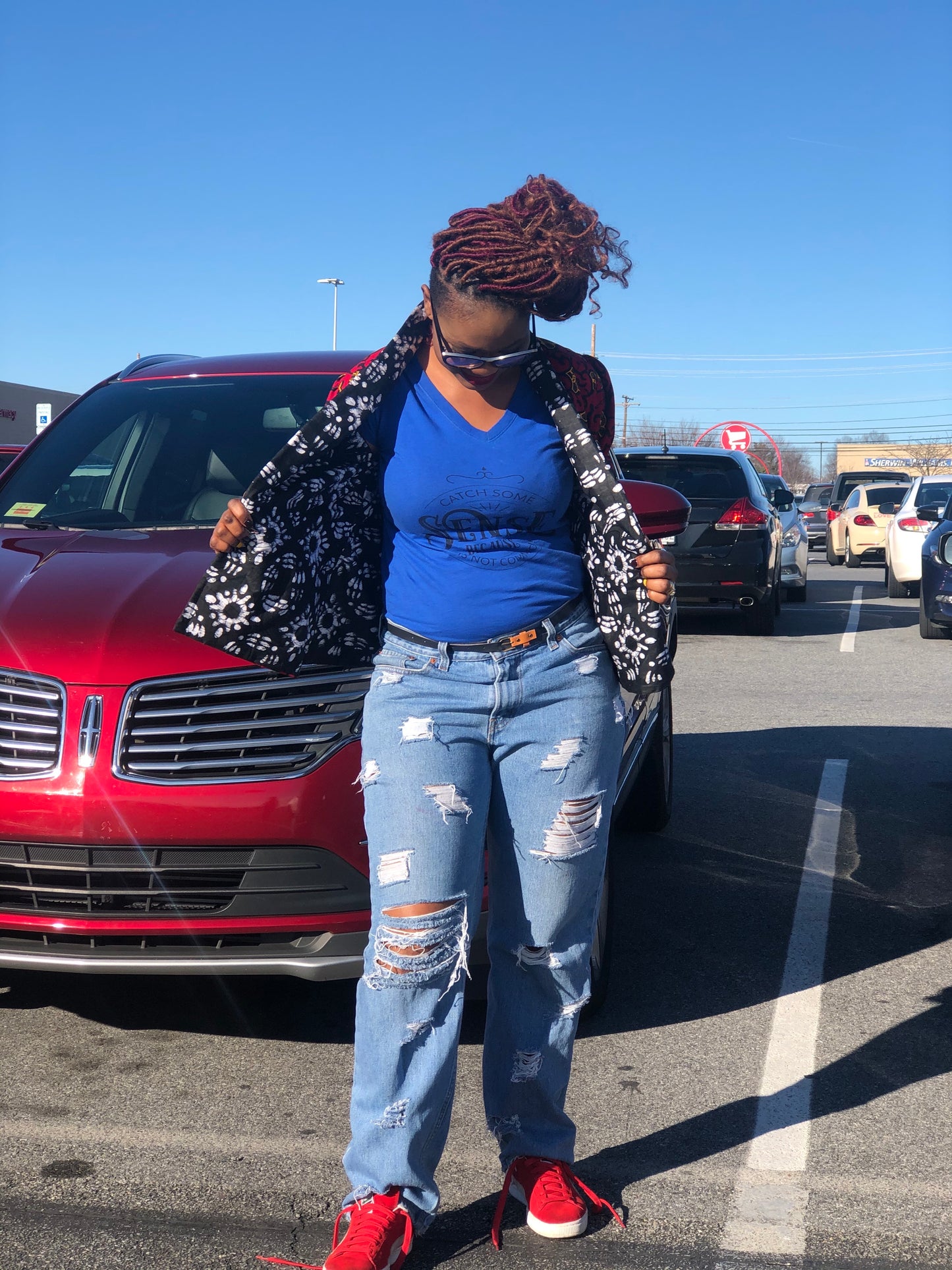 Tannia reversible blazer