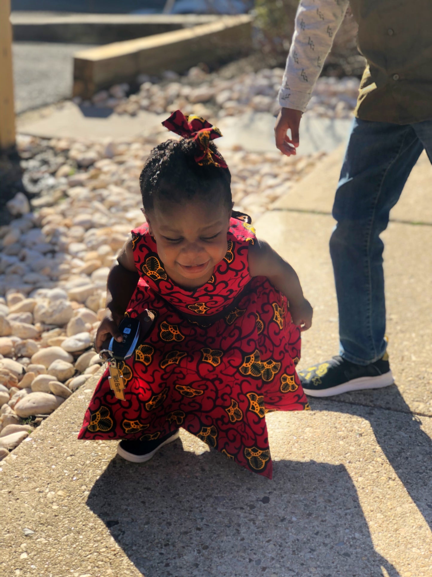 Adanna Ankara baby/toddler dress,