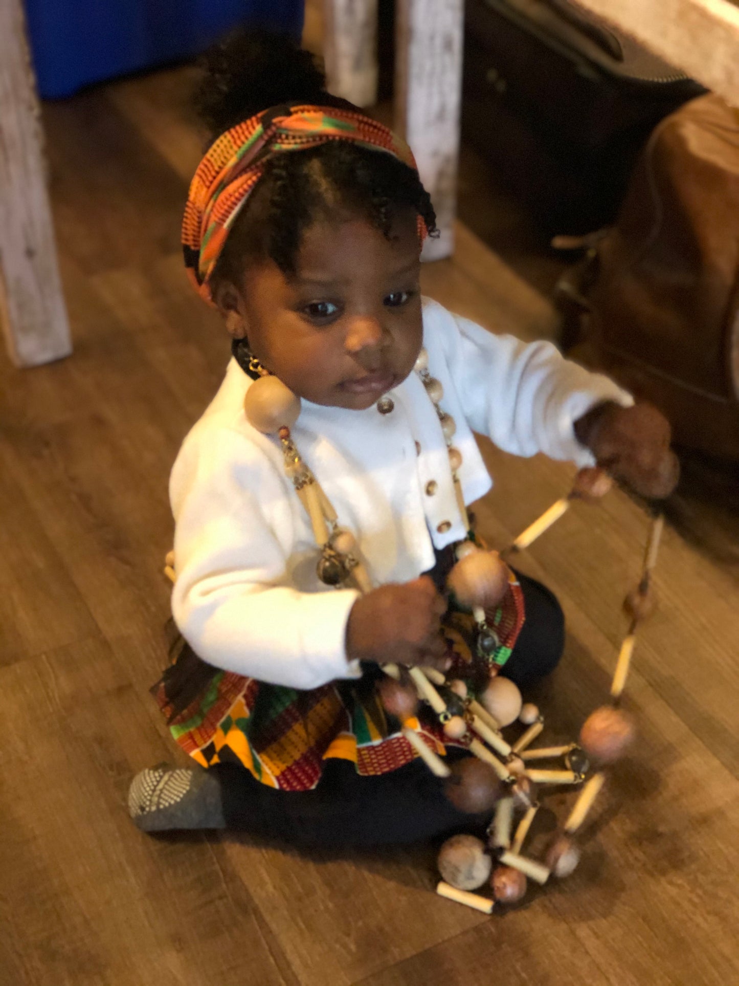Zizi Kente baby headband, Kente fabric, African print