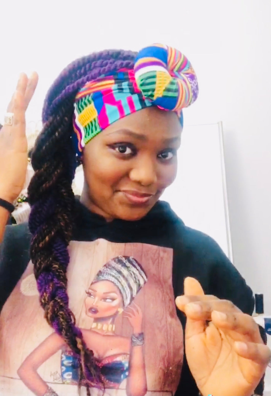 Nubian Queen knot Headband