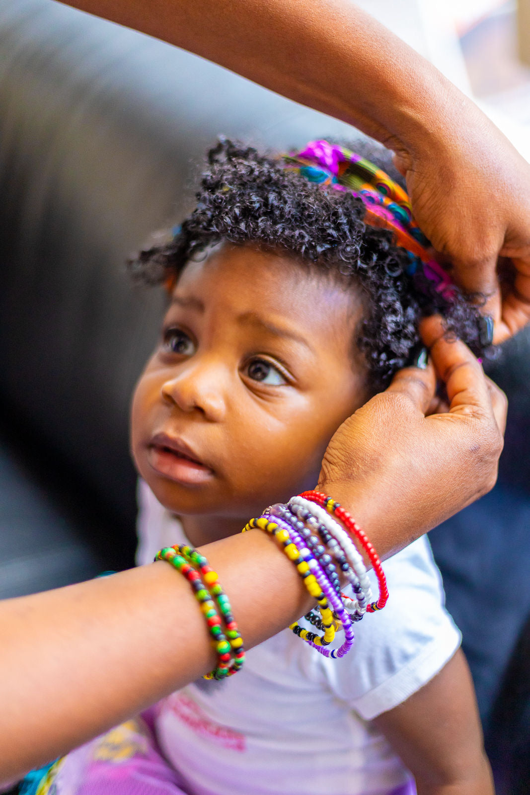Zizi Love headband, kente fabric, African fabric