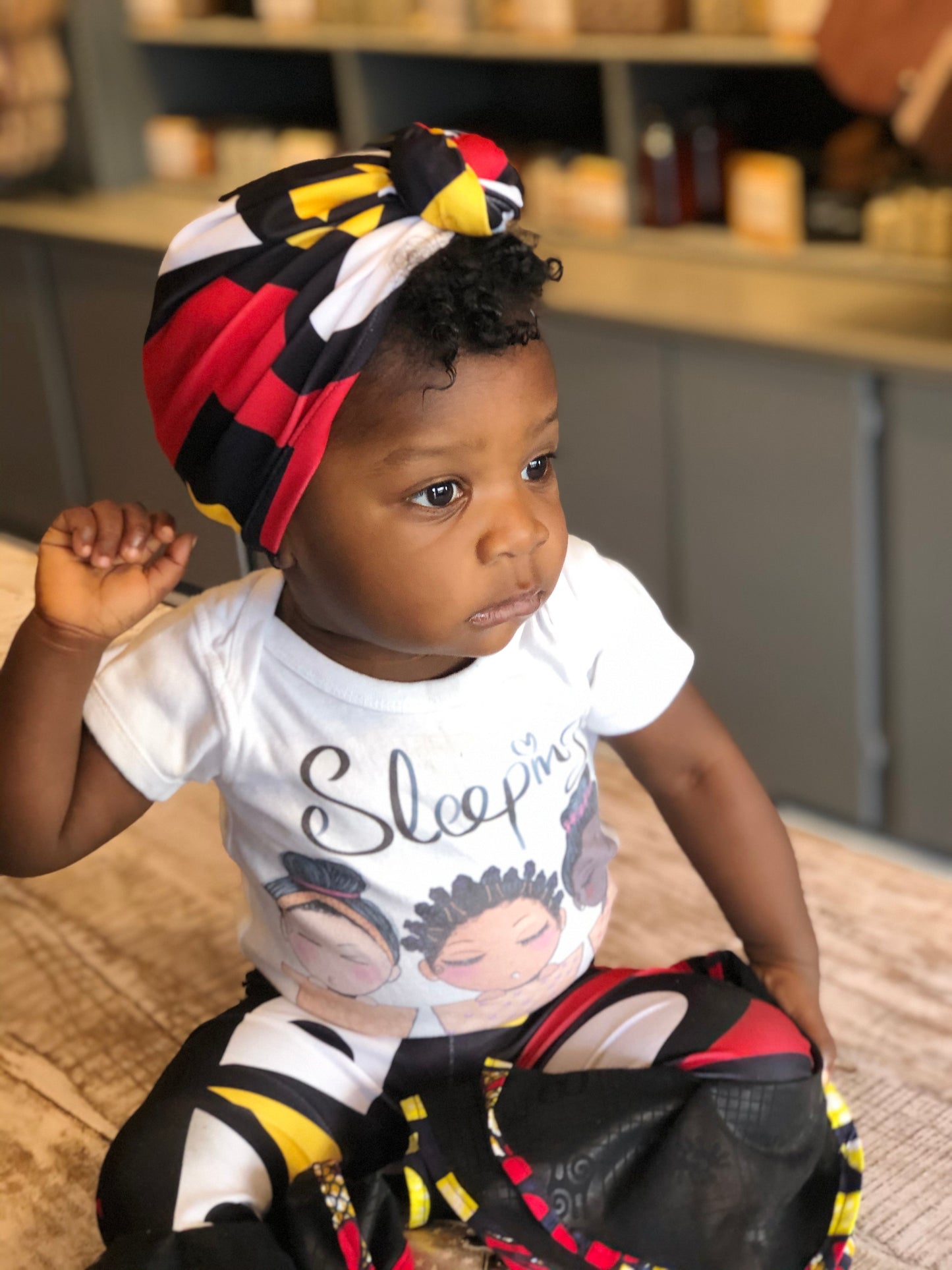 Zizi Elegance Baby Turban- Pre-wrapped