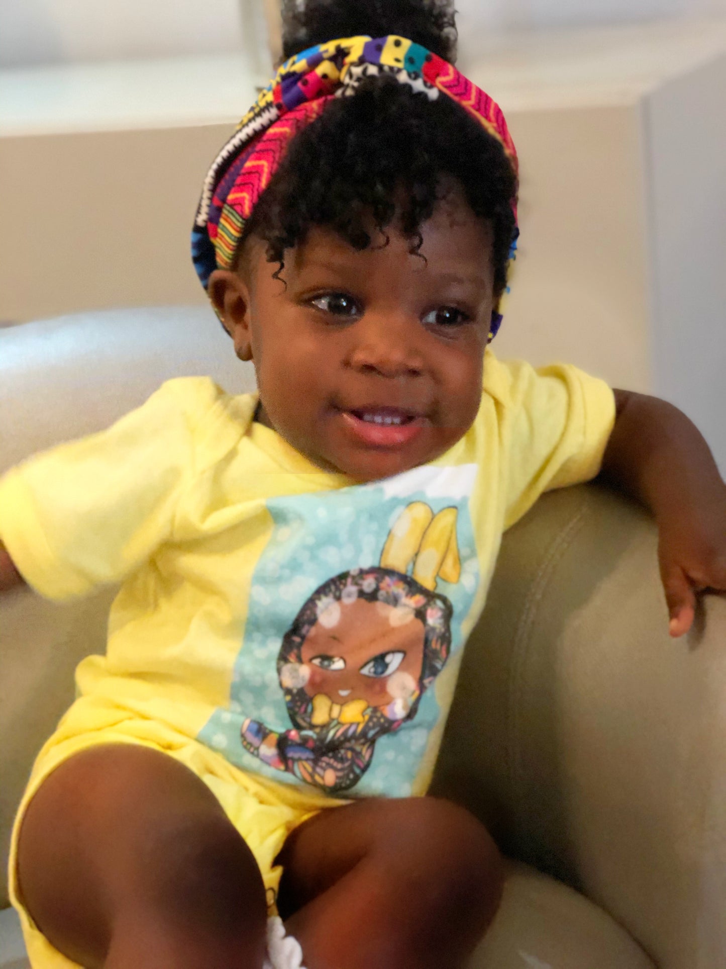 Zizi Sunflower baby headband