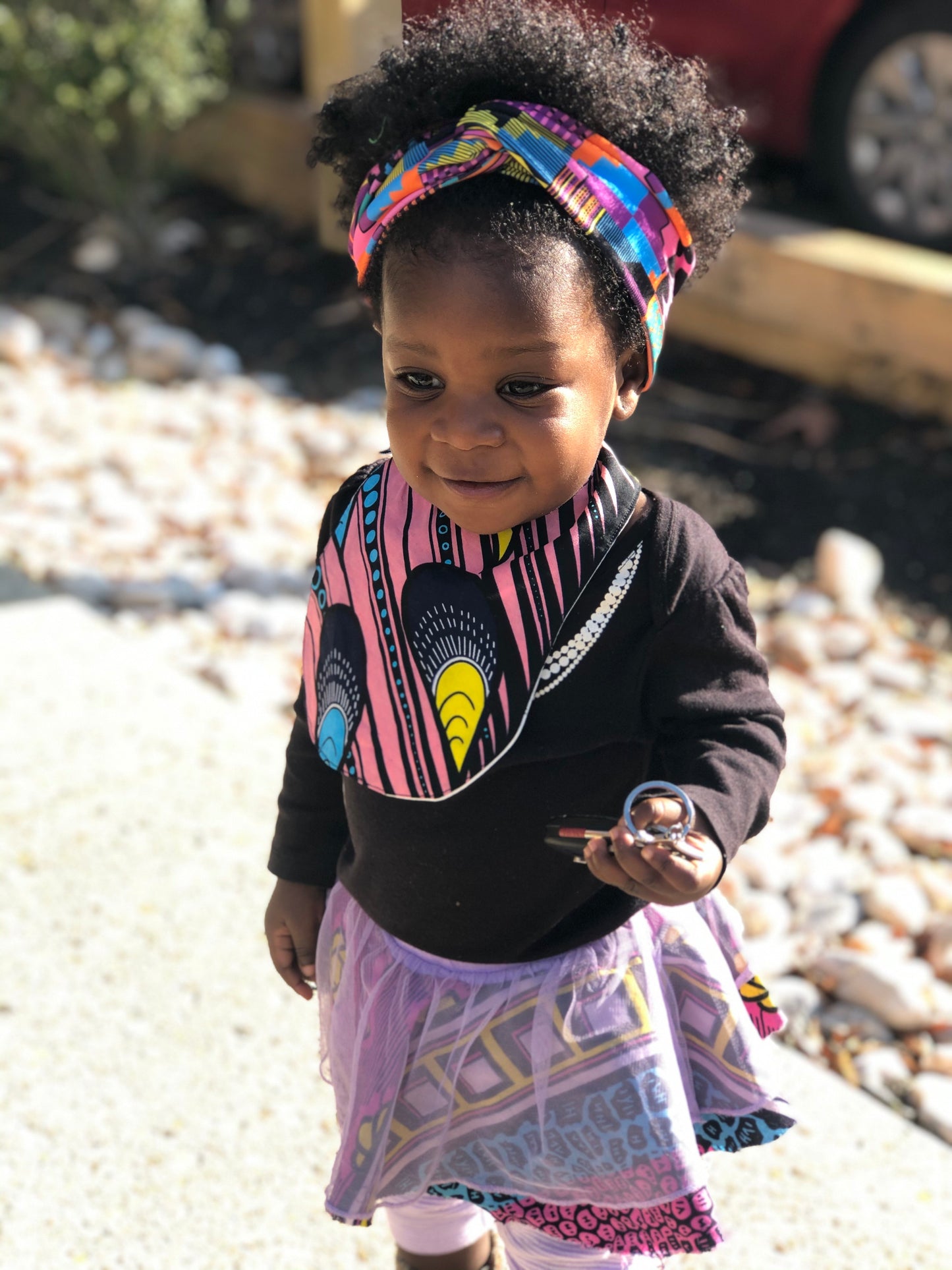 Zizi Love headband, kente fabric, African fabric