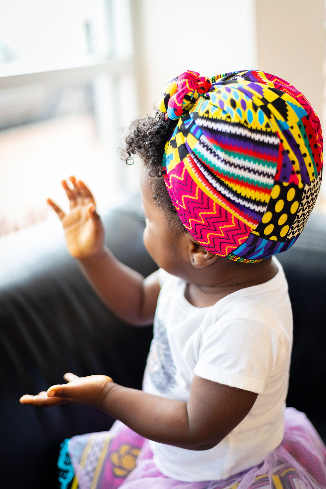 Zizi - Sunflower Turban- Pre-wrapped
