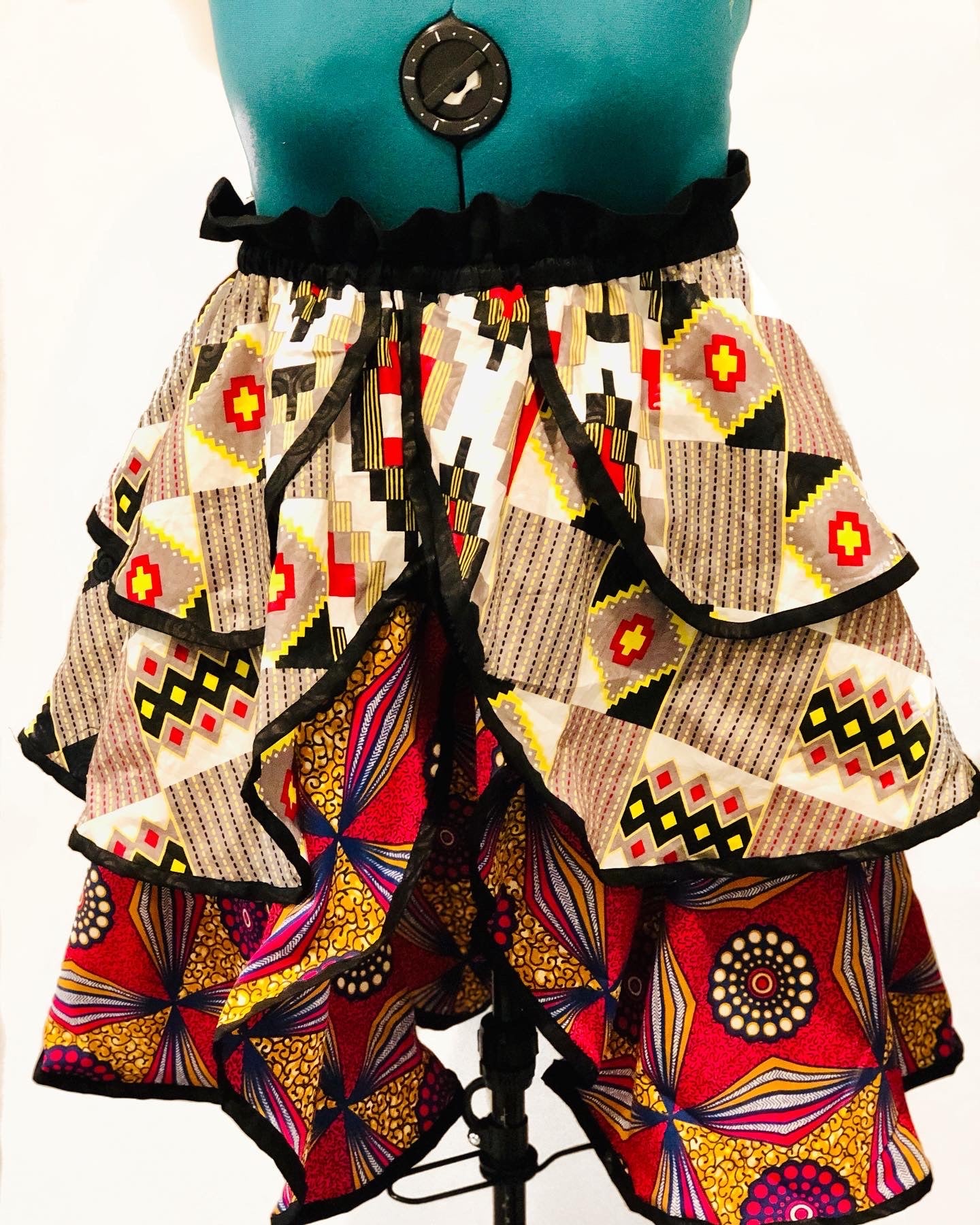 Poet Asymmetry Skirt