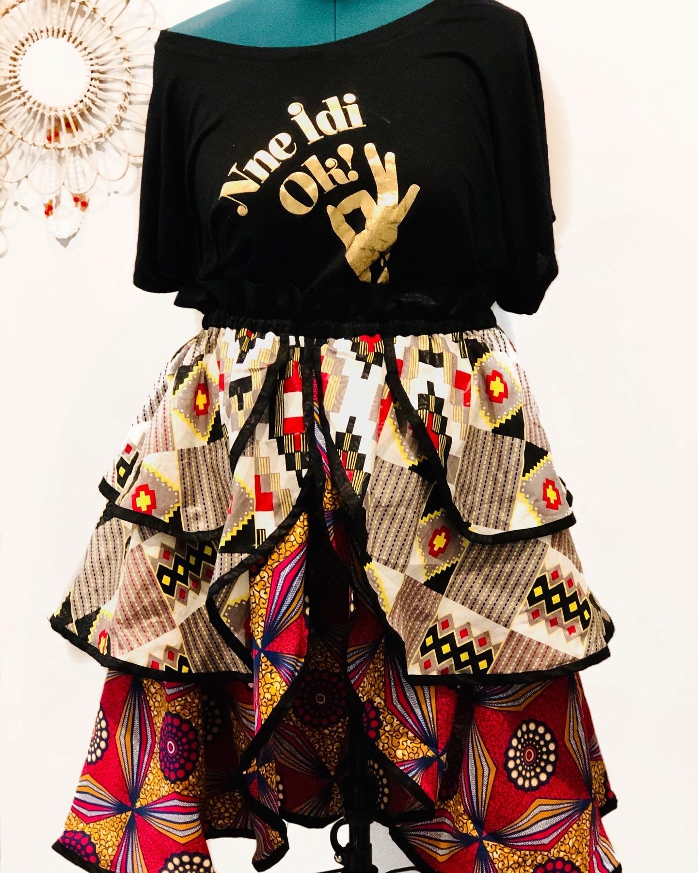 Poet Asymmetry Skirt