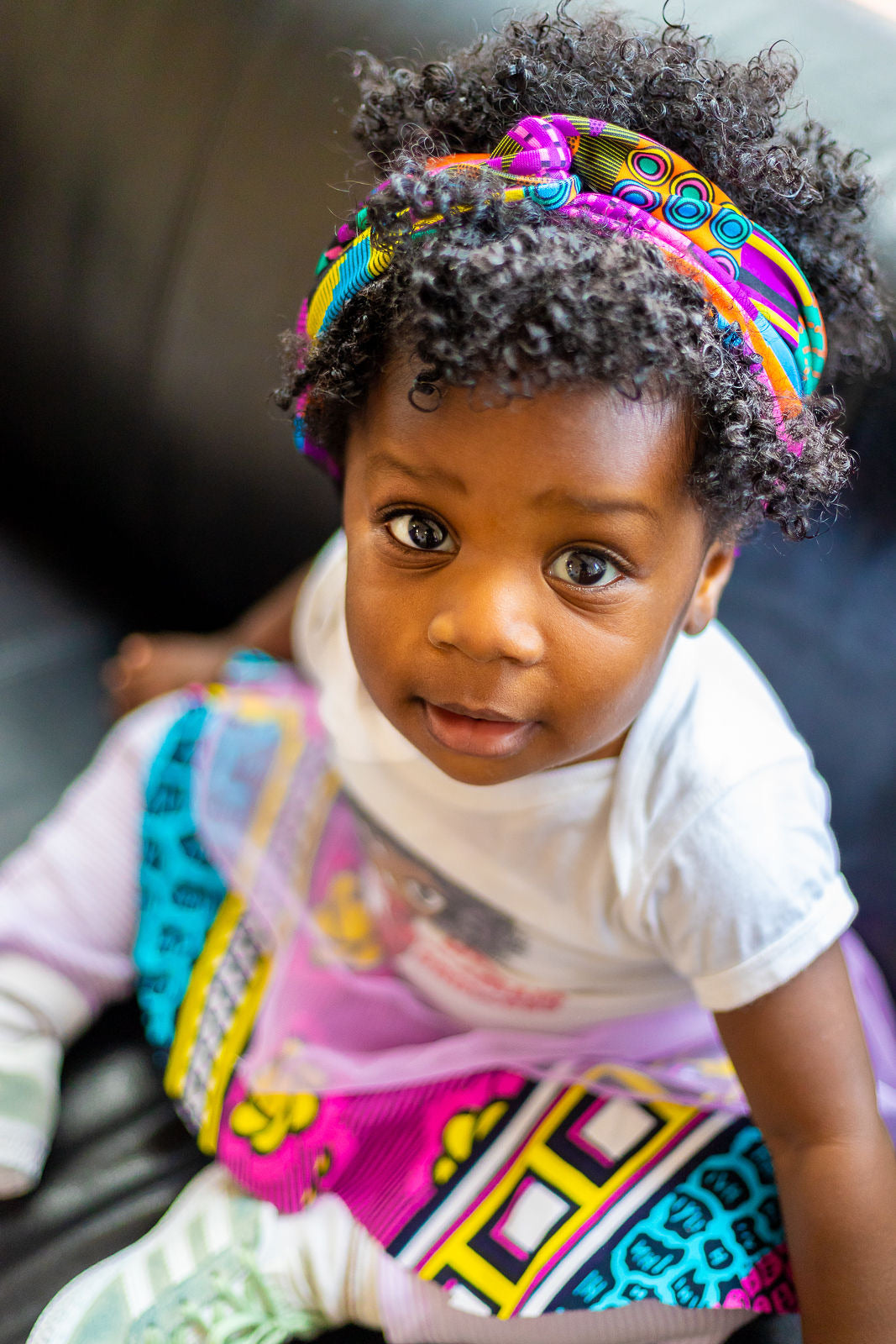 Zizi Love headband, kente fabric, African fabric