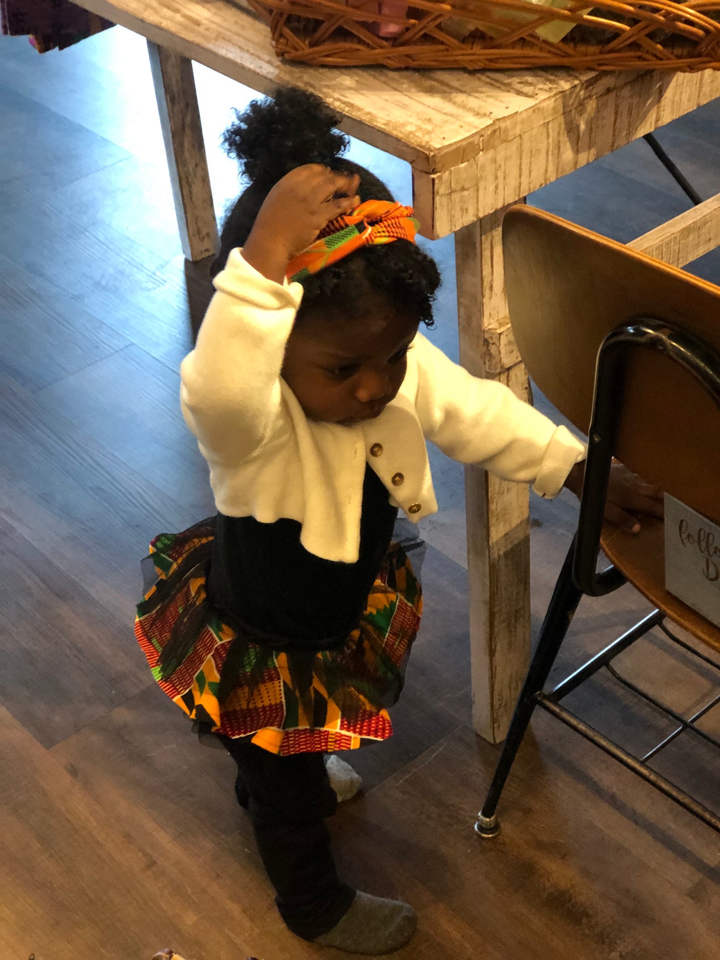 Zizi Kente baby headband, Kente fabric, African print