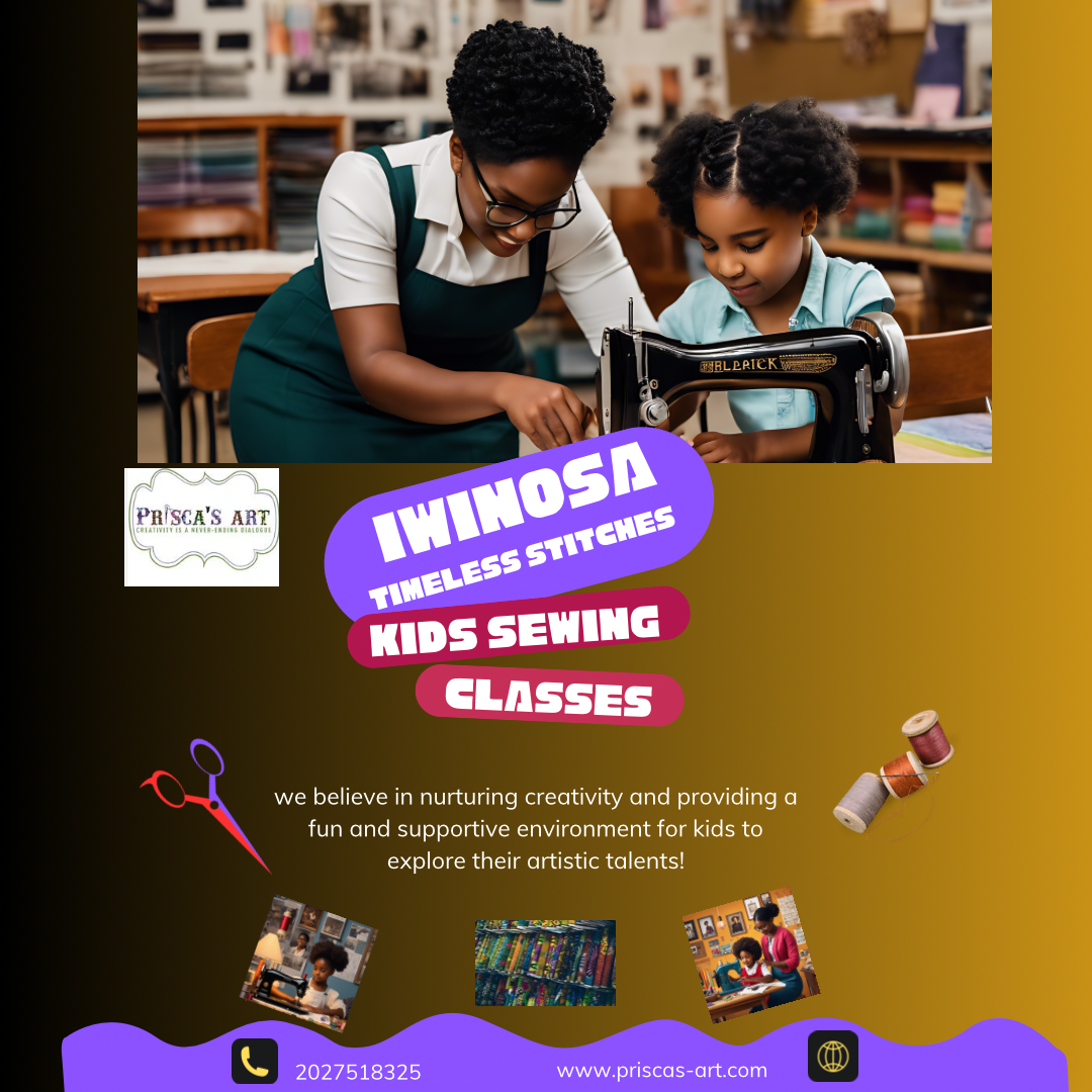 Iwinosa Kids Spring/Summer Sewing Class