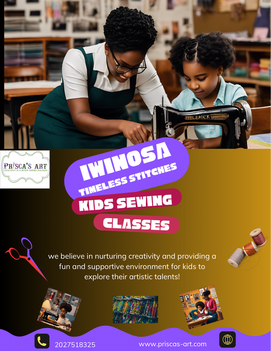 Iwinosa Kids Spring/Summer Sewing Class