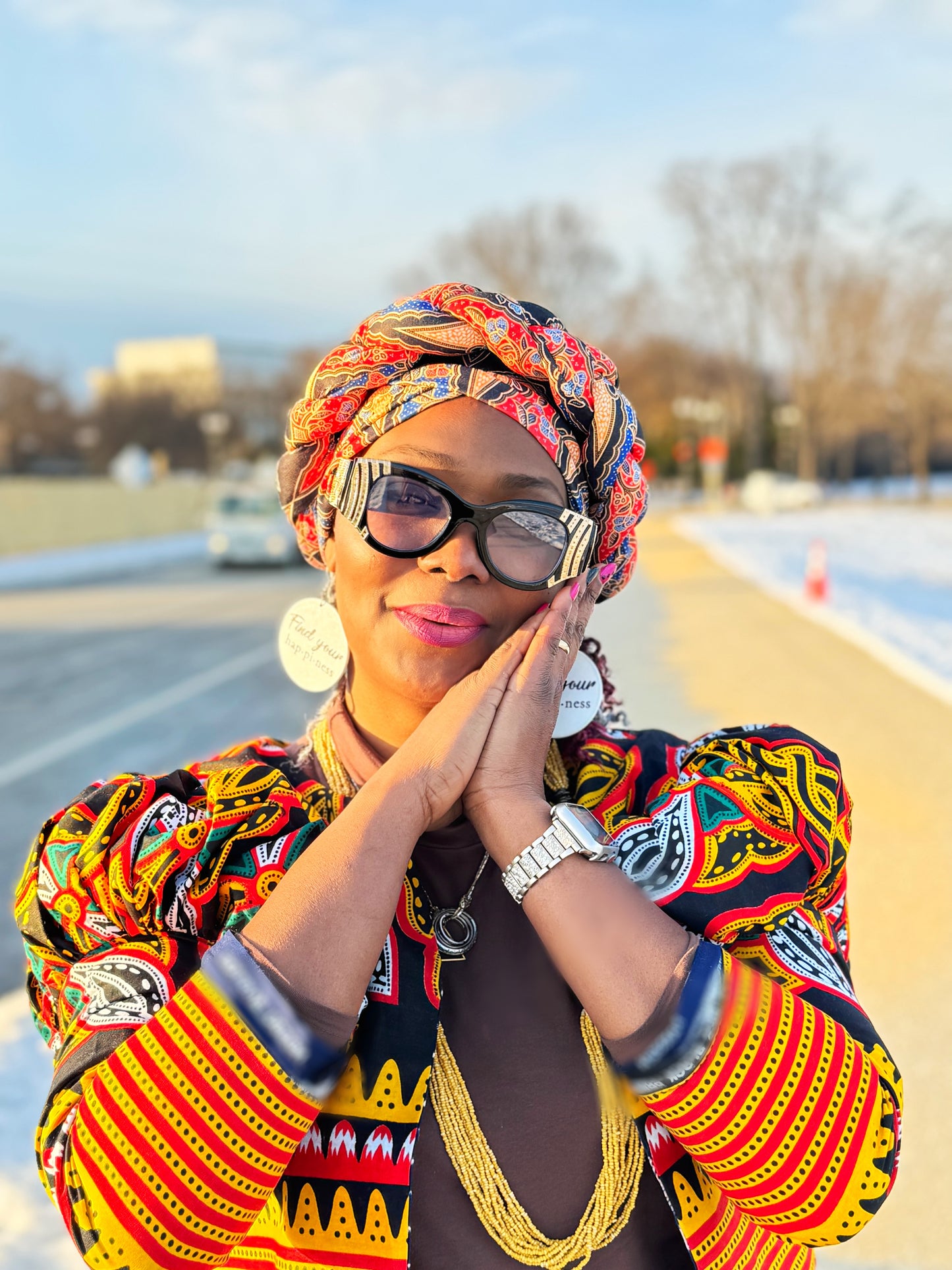 Twisted Braid Prewrapped Turban Crown