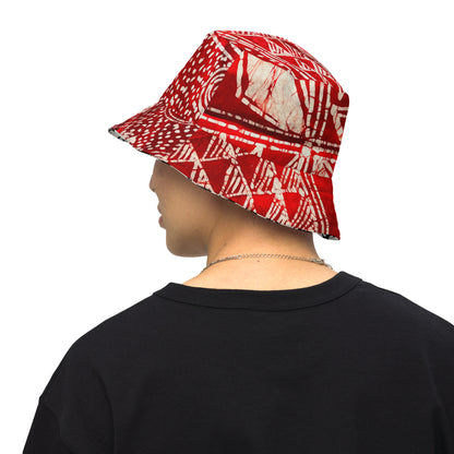 Adire Reversible bucket hat
