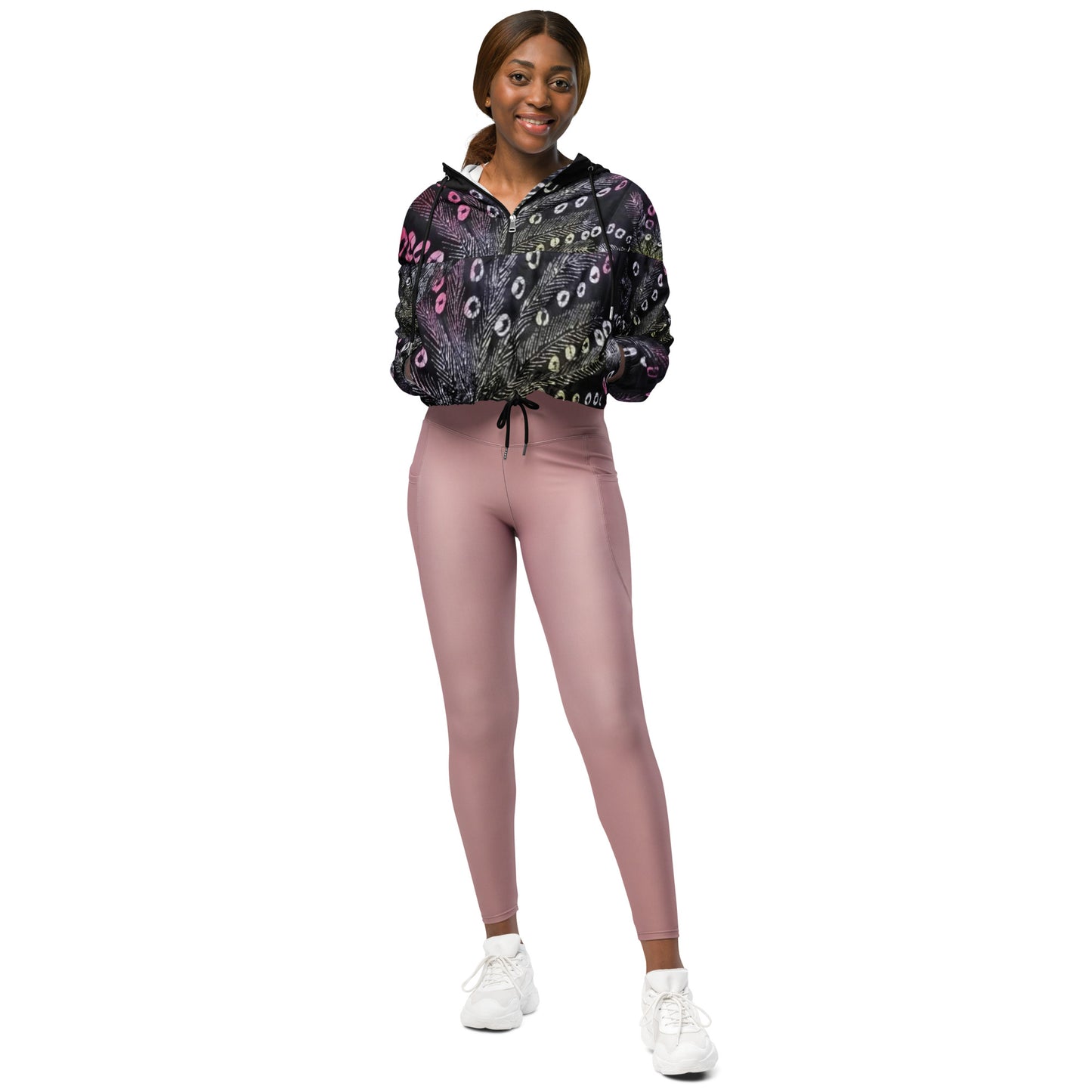 Ireti cropped windbreaker