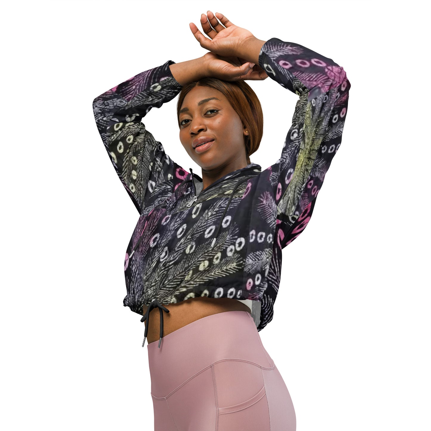 Ireti cropped windbreaker