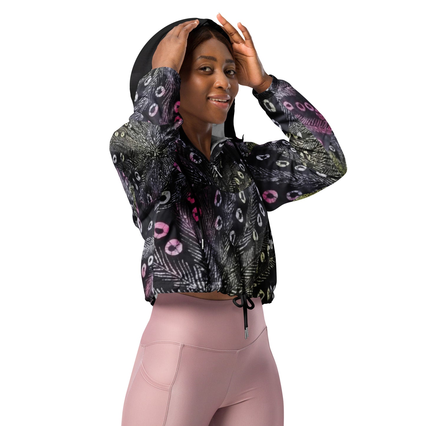 Ireti cropped windbreaker