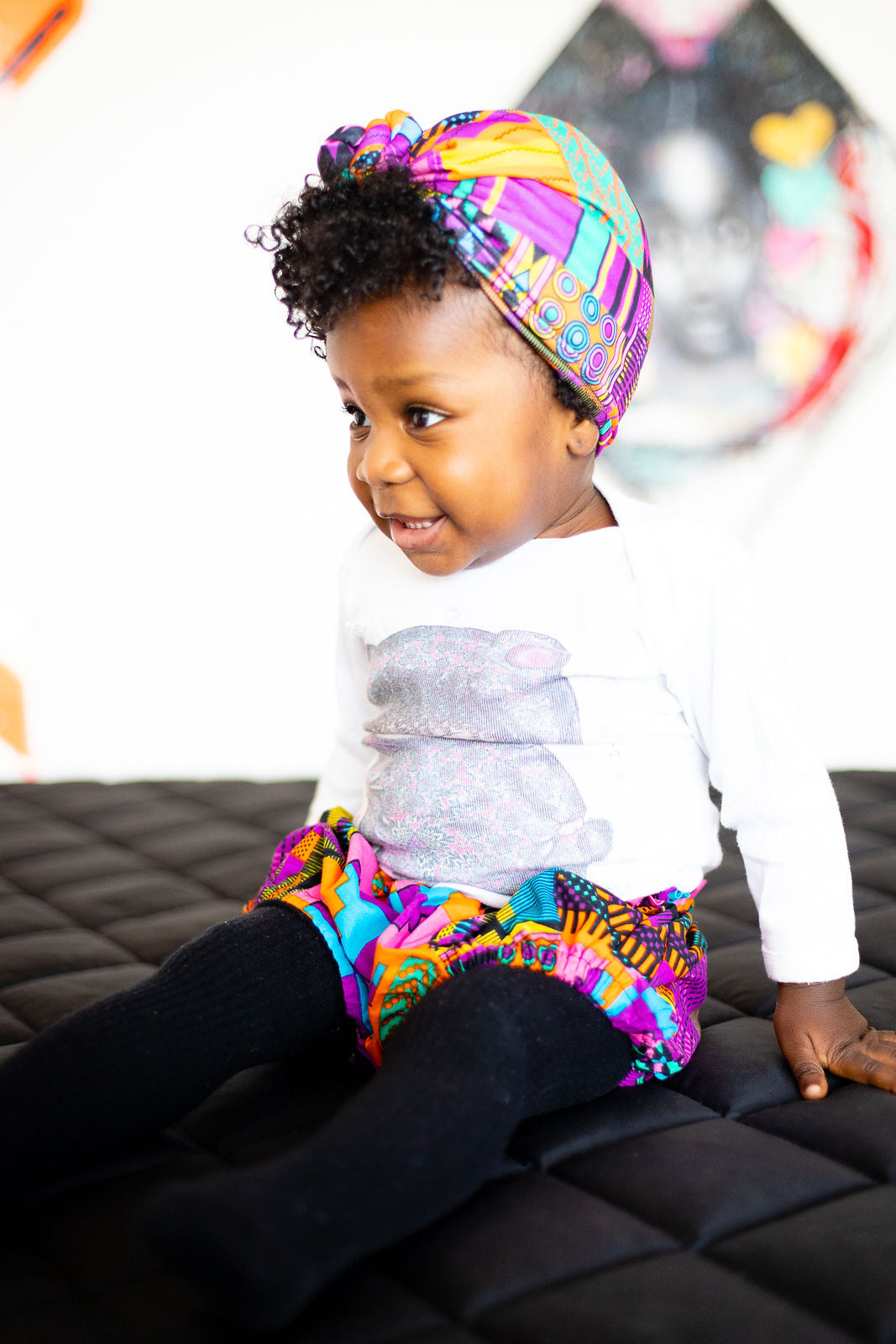 Zizi Love baby Turban- Pre-wrapped