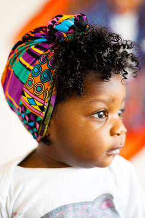 Zizi Love baby Turban- Pre-wrapped